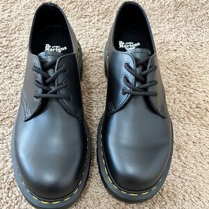 Dr Martens  1461 Bex Smooth Leather Oxford Shoes in Black